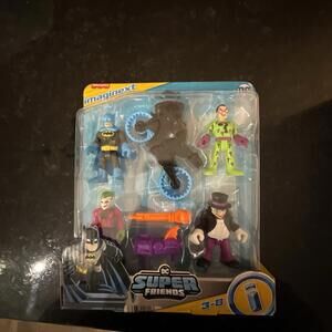 Fisher Price Imaginext DC Super Friends Batman Villains 7-Piece Figure Set